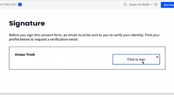 AusRehab Consent Form-Click “Click to sign”